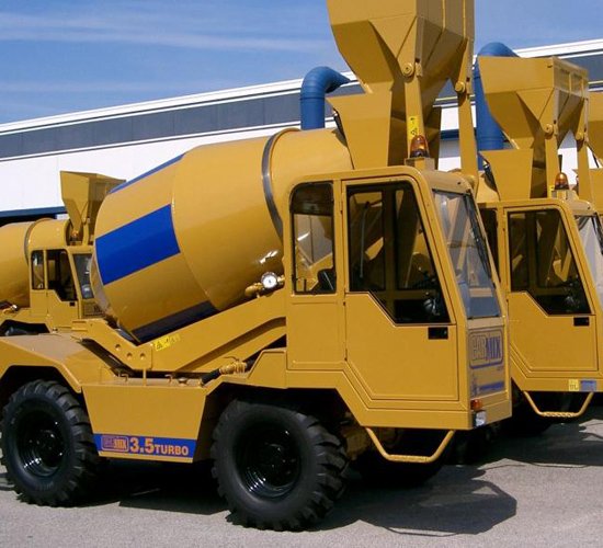 Concrete mixer vehicle by silver hand general trading